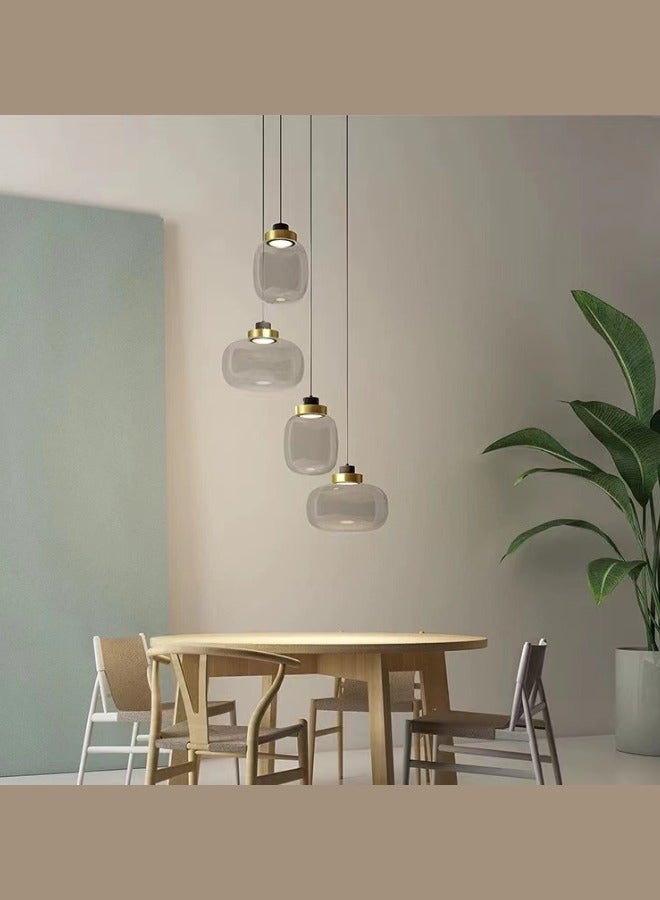 MAAC HOME MAAC Home Aars - Glass Pendant Lamp - Modern Decorative Stylish Elegant Contemporary Minimalist Pendant Lamp for Bedroom, Living Room, and Office, Home Décor  - Image 2
