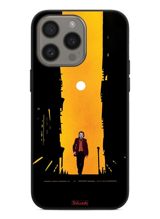 Tolwak - Apple iPhone 15 Pro Protective Case Cover Joker Abstract Digital Artwork - Image 1