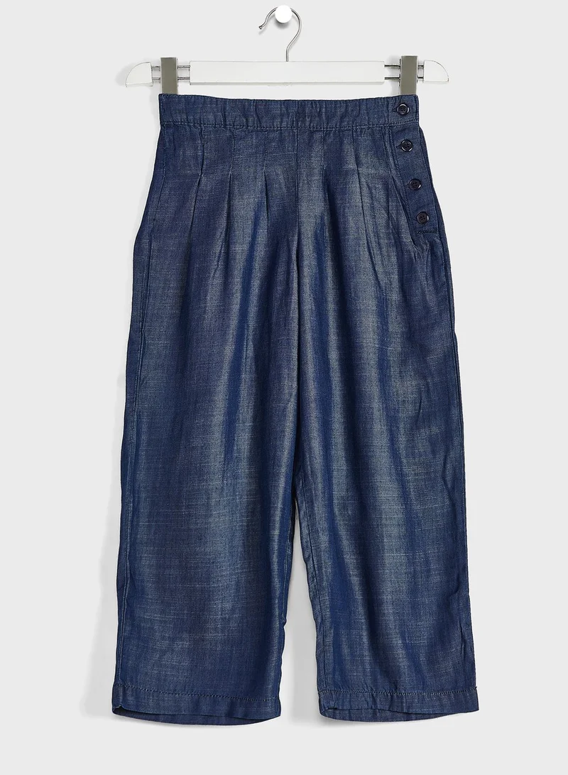 Ripples Girls Straight Pants