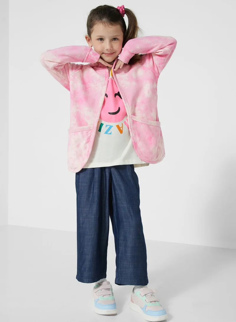 Ripples Girls Straight Pants