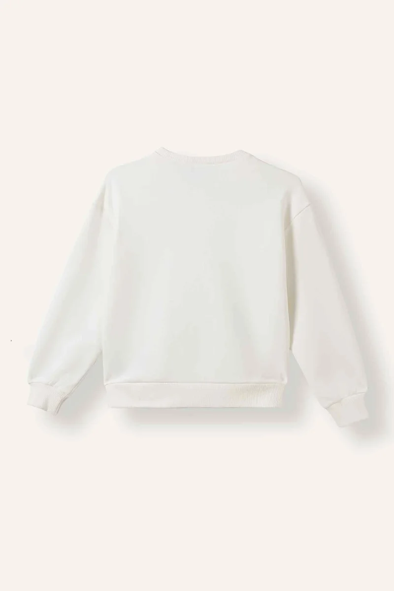 ديفاكتو Relax Fit Crew Neck Sweatshirt