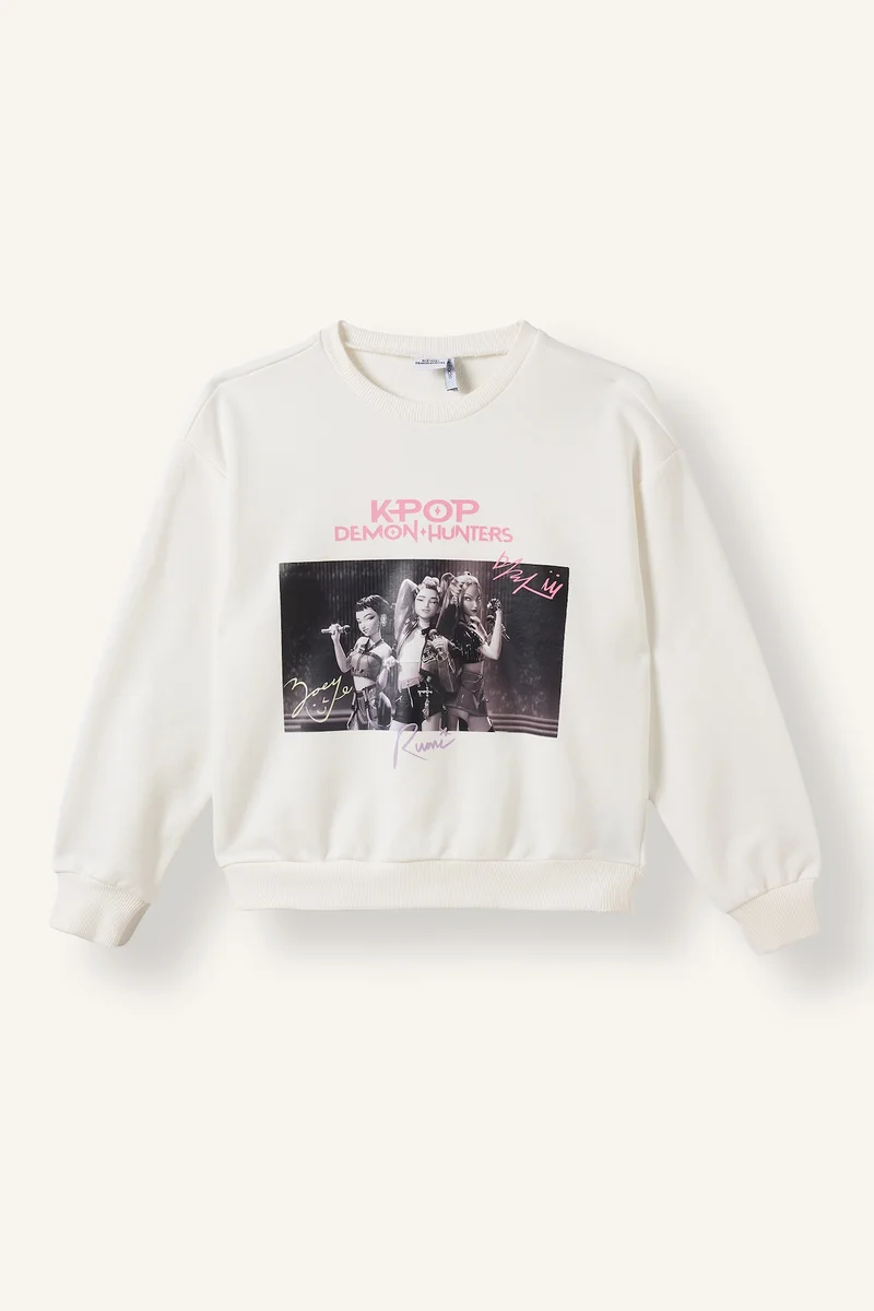 Relax Fit Crew Neck Sweatshirt