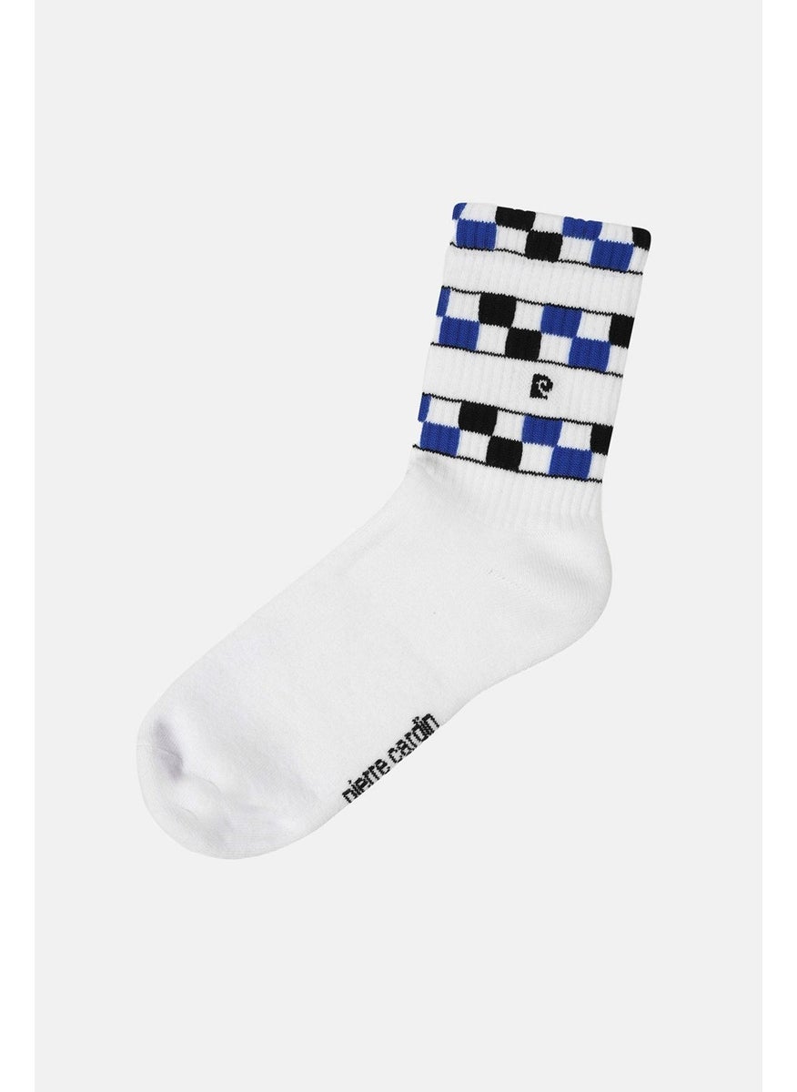 pierre cardin Cotton 6-Pack Men's Short Sock Tennis Socks 5003-PC White  - Image 4
