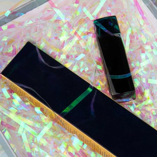 Caleihd 5.3oz Shredded Paper Filler, Caleihd Crinkle Paper Wrapping Cut Grass Confetti Cushion Streamer for Christmas Wedding Birthday Bridesmaid Engagement Craft Gift Boxes Bags Filler Decoration - Image 4