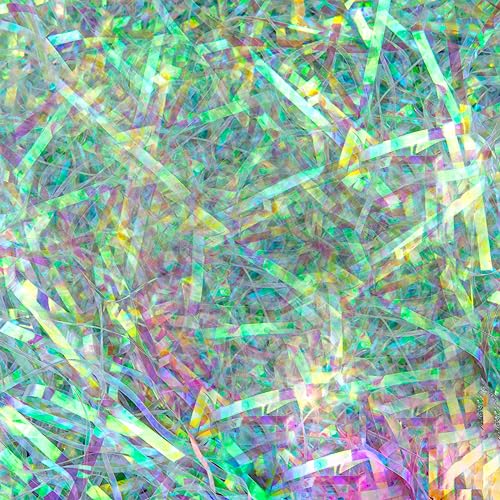 Caleihd 5.3oz Shredded Paper Filler, Caleihd Crinkle Paper Wrapping Cut Grass Confetti Cushion Streamer for Christmas Wedding Birthday Bridesmaid Engagement Craft Gift Boxes Bags Filler Decoration - Image 1