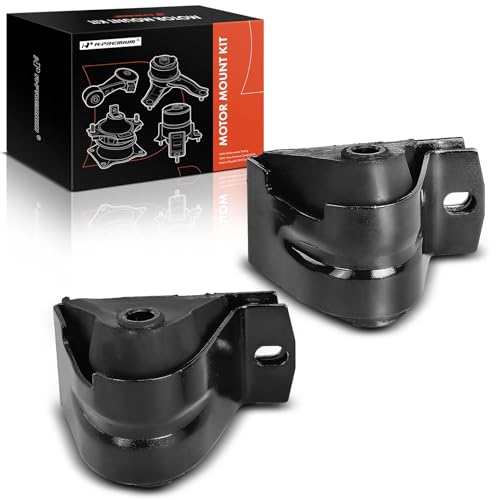 A-Premium 2PCS Front Left and Right Engine Motor Mount Set Compatible with Jeep Wrangler 1987-1995, Cherokee 1987-2001, Comanche 1987-1992, Wagoneer 1987-1990, 4.0L 4.2L, Replace# 52019201AB, 52019201 - Image 1