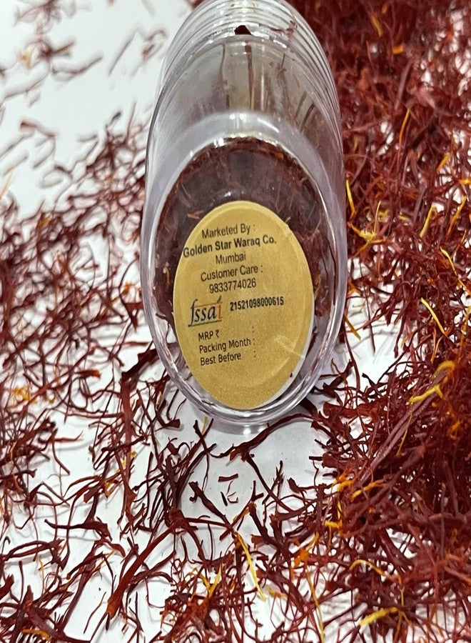 TPWC Saffron 1G, Pure Kashmiri Mongra Kesar Pack Grade A++ For Pregnant Women, Pooja, Biryani, Tilak, Milk And Skin (1Gram) ((5grams) saffron) - Image 2