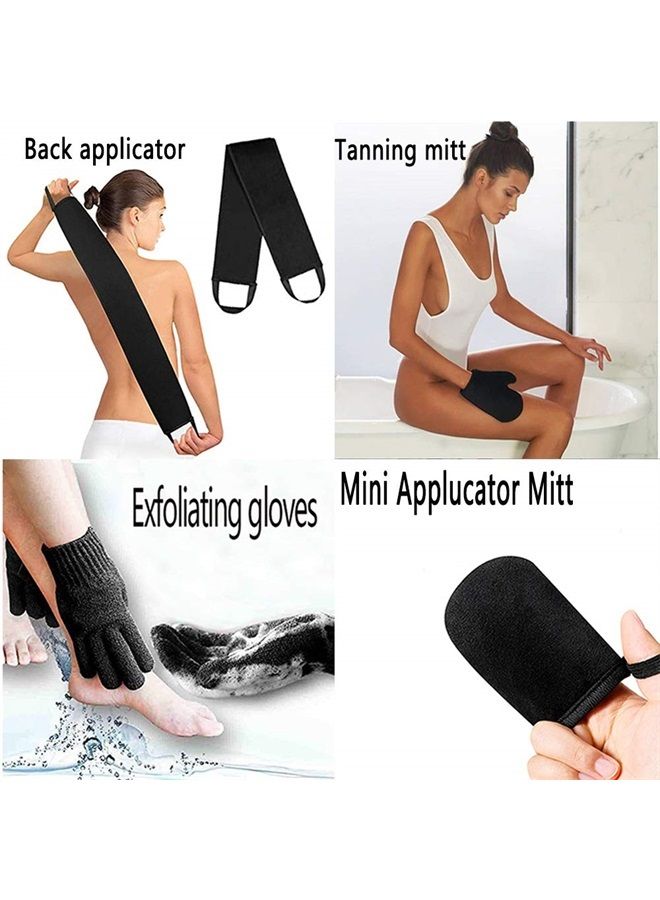 KELILO stusgo Tanning Mitts Self Tanner Mitt Applicator, Self Tanning Mitt Applicator, Self Tanner Kit, Self Tanning Glove for Self Tan Mit, Self Tanning Applicator Mitt, Self Tanning Kit, Self Tanner Glove  - Image 2