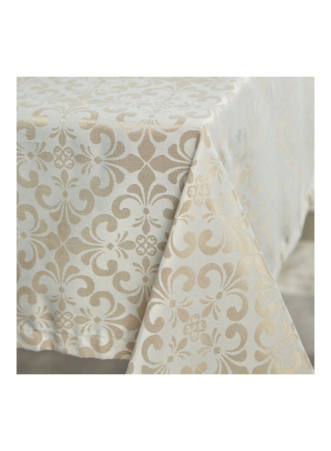 إسكدنيا مفرش طاولة جاكار من هاربر - 140 × 200 سم بيج 200سم - Image 2