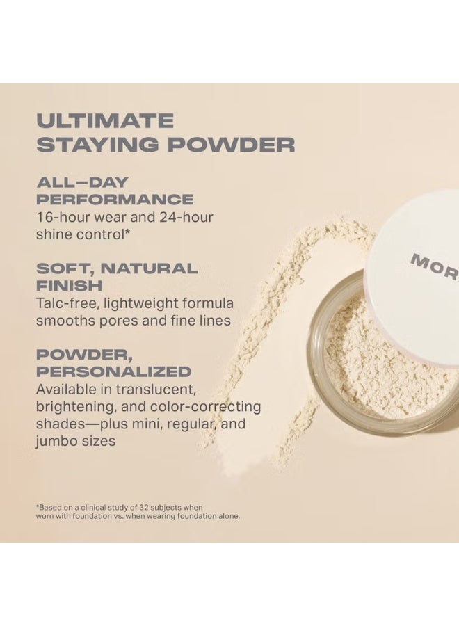 Morphe Bake and Set Setting Powder - Brightening peach - Image 2