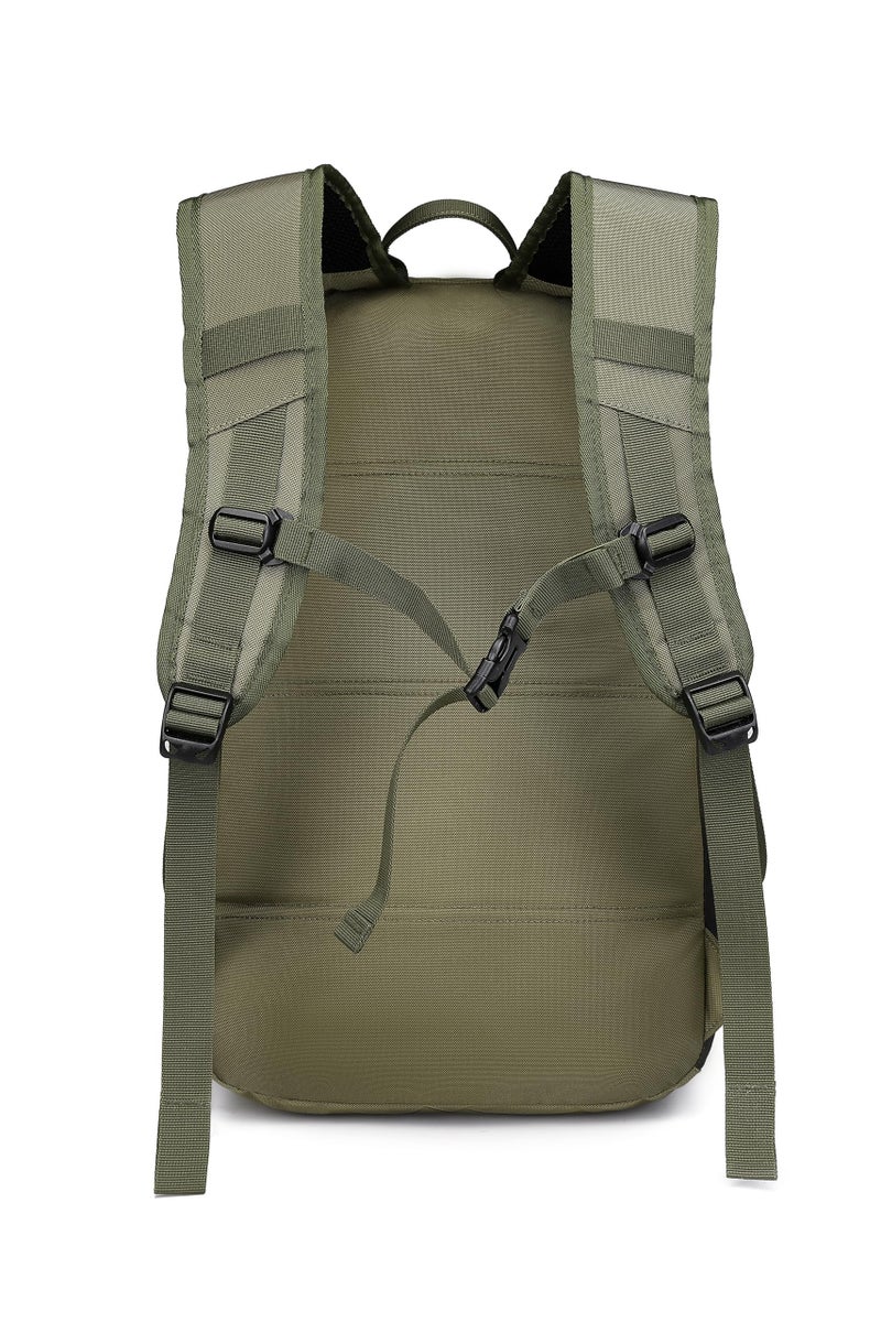 Wotony Military Tactical Backpack for Men Army 3 Days Assault Pack Bag with Molle System for Outdoor Adventures (Military green, 25L) - Image 3