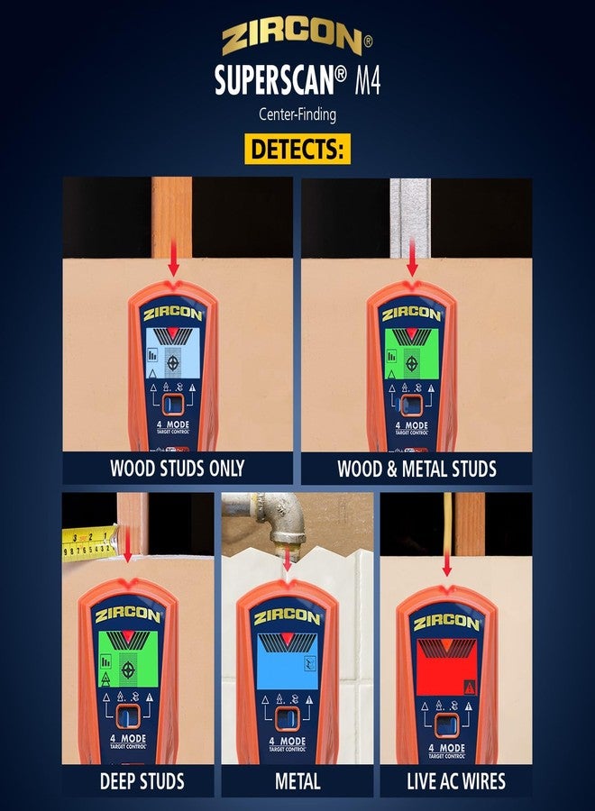 Zircon SuperScan M4 Stud Finder - Image 3