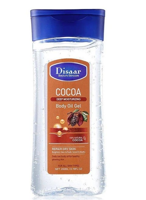 Deep Moisturizing Body Oil Gel Cocoa 200 ml