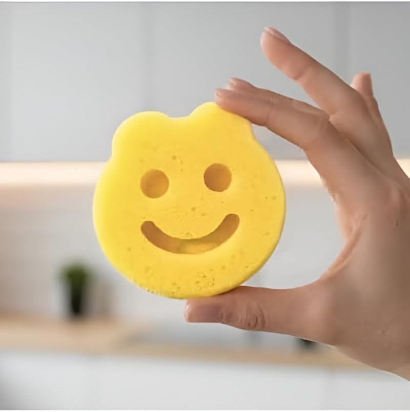 RIBAL Magic Dish Washing Sponge - Multi-Surface Cleaning Sponge for Kitchen, Dishes and Cookware - Durable High Absorbent Washing Sponge - Image 5