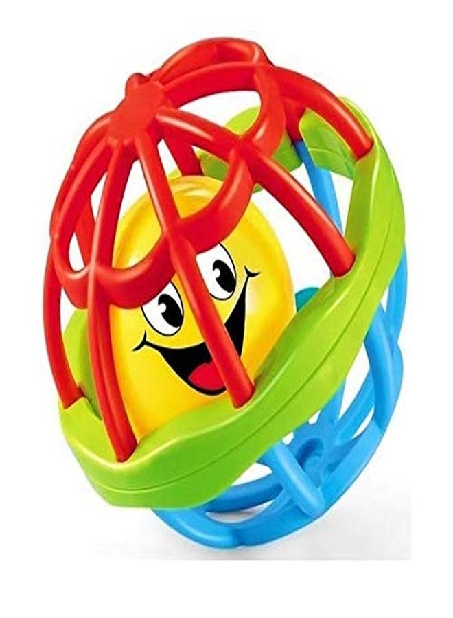 Quasar Quality Soft Rattle Ball - Colorful Soft Ball Rattle Toy for Baby, Bath Toy Safe Non-Toxic, Rattle for New Born Baby, Creative Learn with Fun Children Toddler Toy, Best for Baby First Toys - Image 1