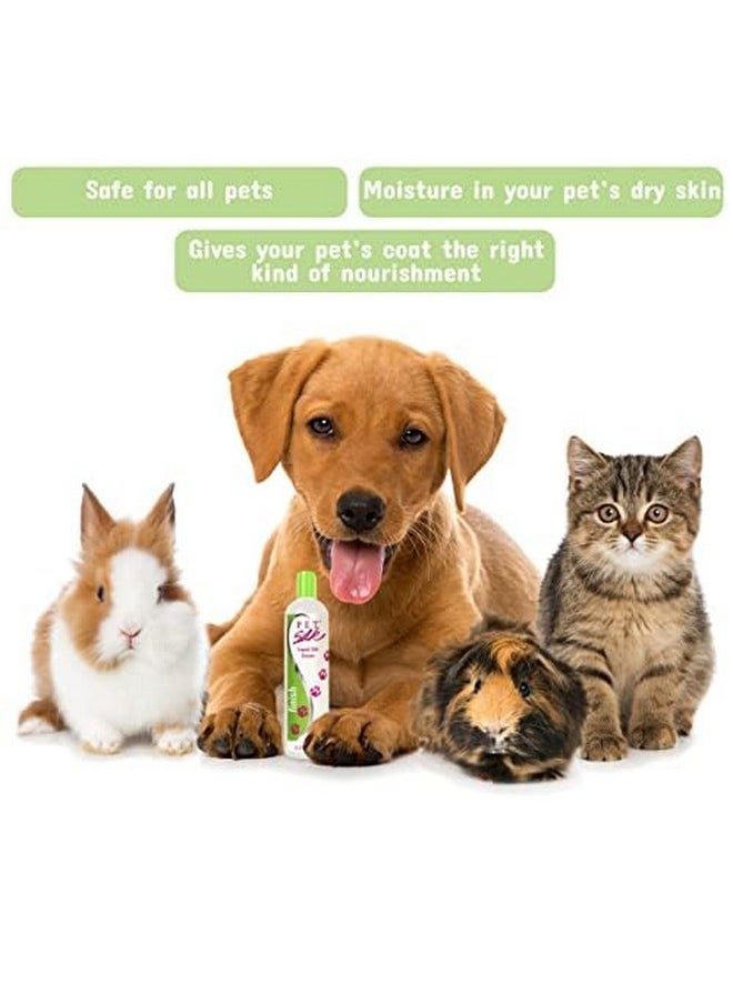PET SILK Liquid Silk Serum 4Oz, LeaveIn Finishing Spray Conditioner & Detangler, Inused With Silk, Vitmain E & Panthenol Designed For A Shiny, Healthy & Moisturized Skin & Coat  - Image 4