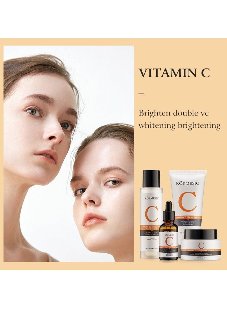 Kormesic غسول الوجه بفيتامين C بحجم 100 مل - تنظيف لطيف وتفتيح البشرة - Image 5