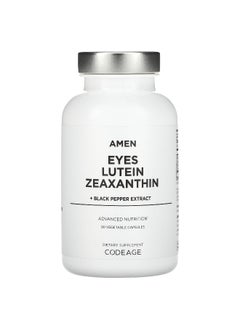 Codeage Codeage, Amen, Eyes, Lutein, Zeaxanthin + Black Pepper Extract, 90 Vegetable Capsules  - Image 1