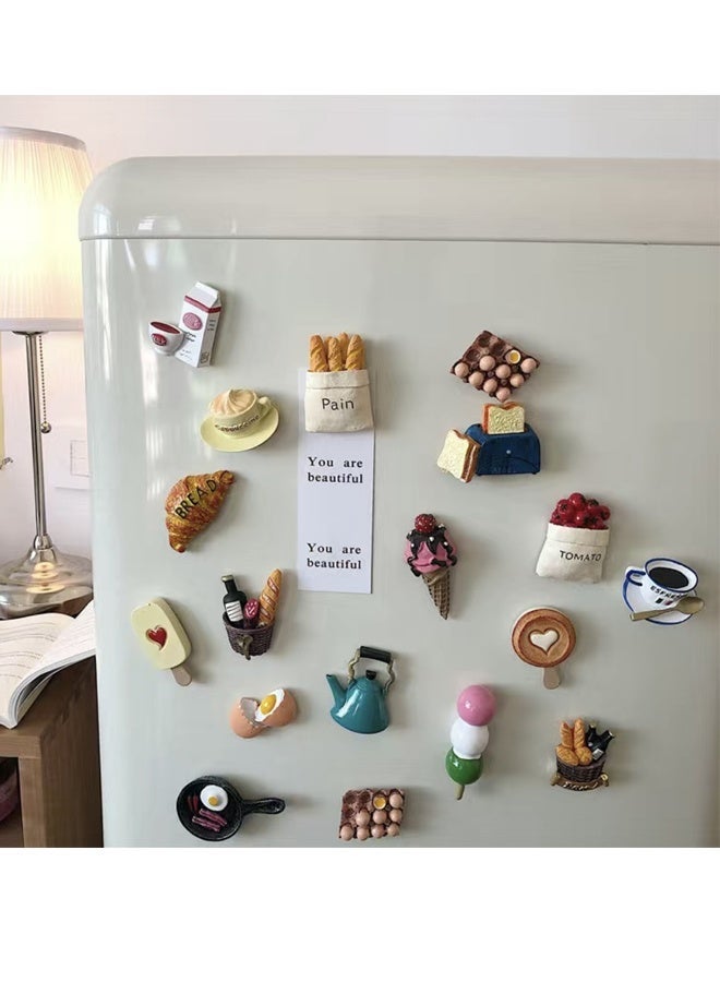 3D Resin Refrigerator Magnet Multicolour 7.5x6centimeter - Image 4