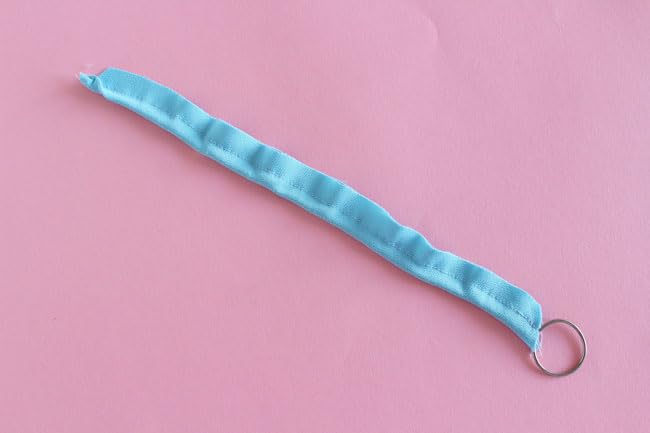 faas 1PS Loop Turner Hook with Latch for Turning Fabric Tubes Straps Belts Strips for Handmade Sewing Tool Turner 105 inch26cm - Image 2