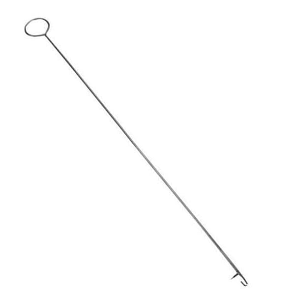 faas 1PS Loop Turner Hook with Latch for Turning Fabric Tubes Straps Belts Strips for Handmade Sewing Tool Turner 105 inch26cm - Image 1