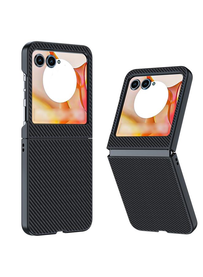 S-TOP Case For Motorola Razr 50 Ultra-thin Carbon Fiber Texture Printing Phone Case - Image 1