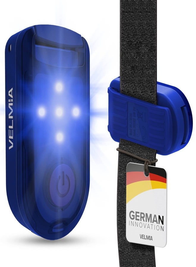 VELMIA Running Light for Runners (2 Pack) for Maximum Safety Through Visibility I Clip On Strobe & Reflective Gear - Dogs, Walking, Bike Taillight, Stroller - Image 1
