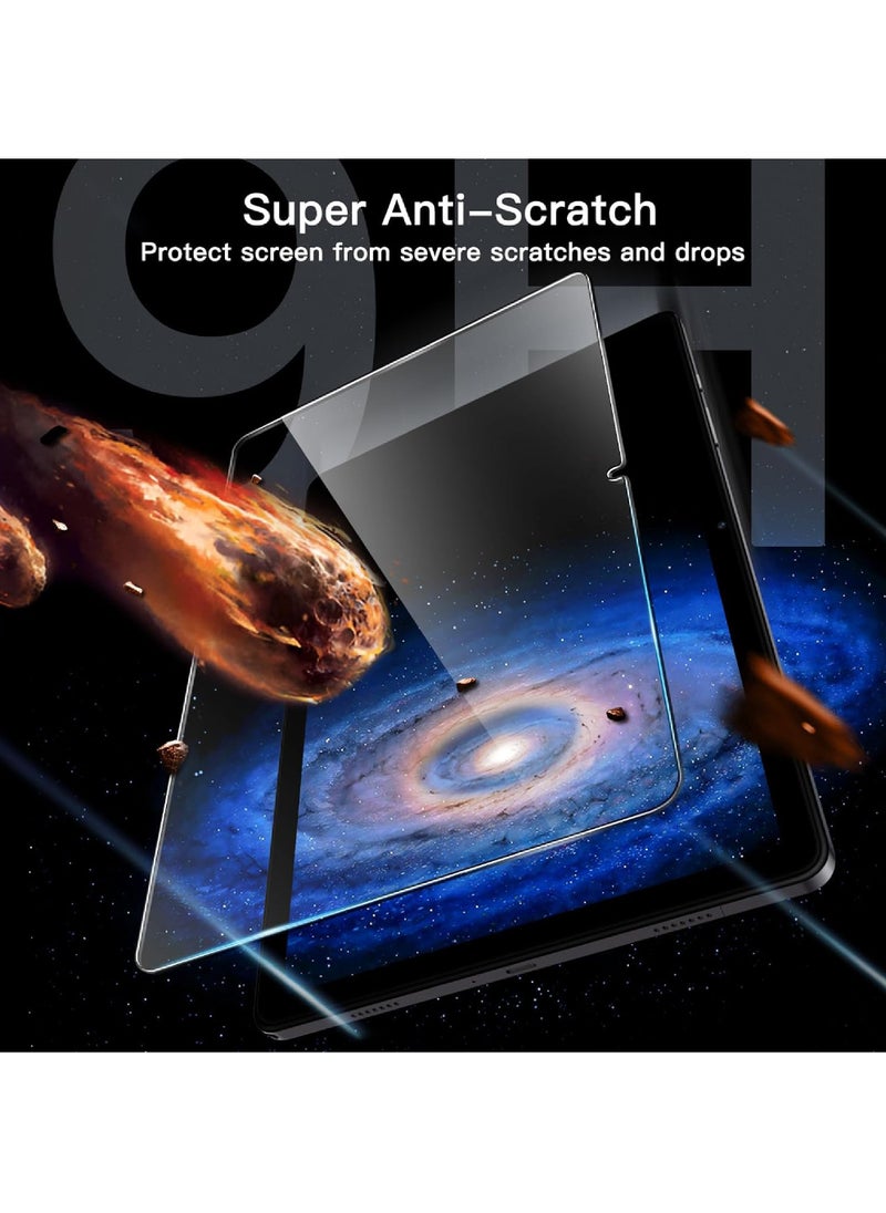Rock Pow - Screen Protector for Samsung Galaxy Tab A9+ / A9 Plus 11-Inch 2023 with Easy Installation Frame Tempered Glass Film HD Clear 1-Pack - Image 1