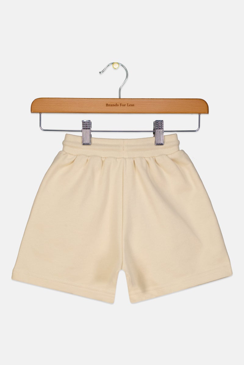 Reebok Toddlers Boy Sportswear Fit Outdoor Shorts, Beige - Image 2