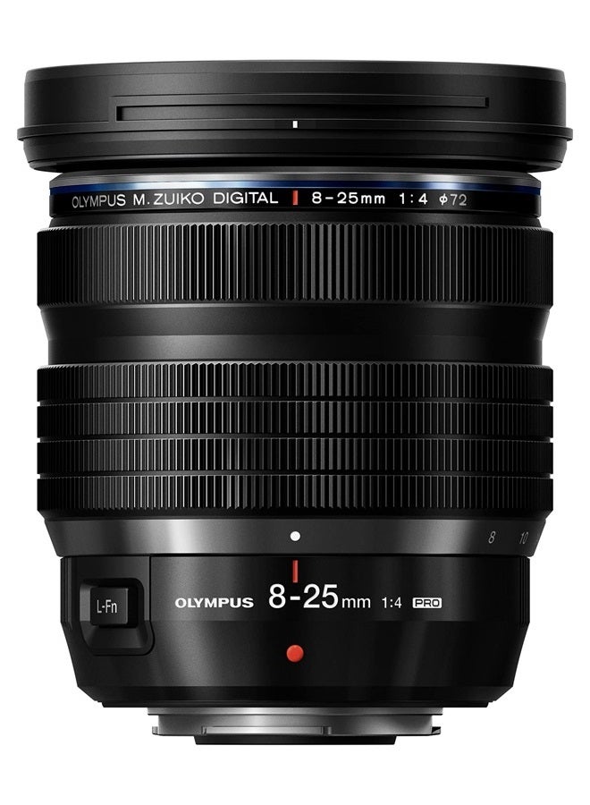Olympus OM SYSTEM M.Zuiko Digital ED 8-25mm F4.0 PRO For Micro Four Thirds System Camera, Compact Ultra Wide Zoom lens, Weather Sealed Design, MF Clutch, L-Fn Button - Image 2