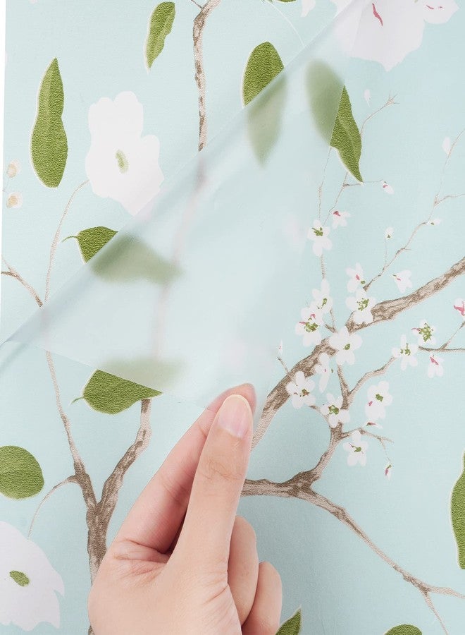 LaCheery Clear Contact Paper Peel and Stick for Crafts Clear Contact Paper Roll Self Adhesive Clear Wall Protector Sheet Waterproof Transparent Contact Paper for Kitchen Backsplash Furniture 17.7"x80" - Image 2