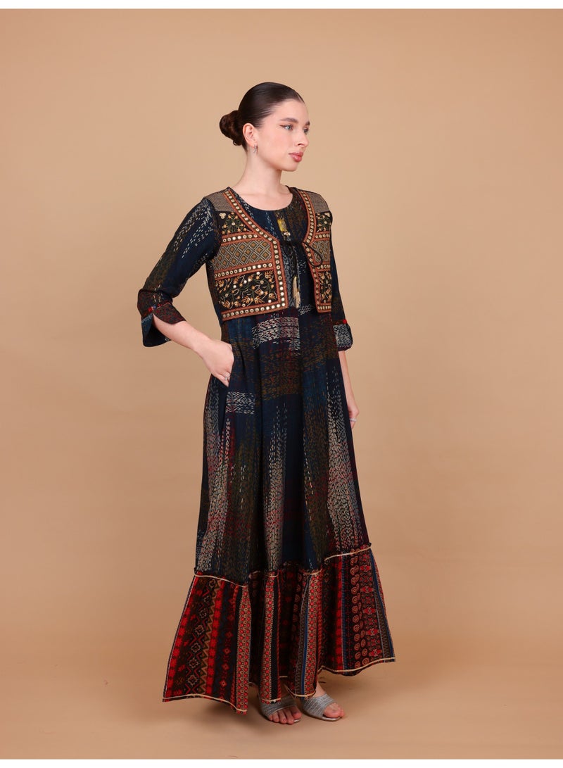 اكسا إككسا فرح IK1392أزرق - Image 3