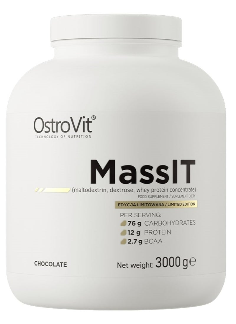 OstroVit Mass It Limited Edition 3000 G, Chocolate  - Image 1