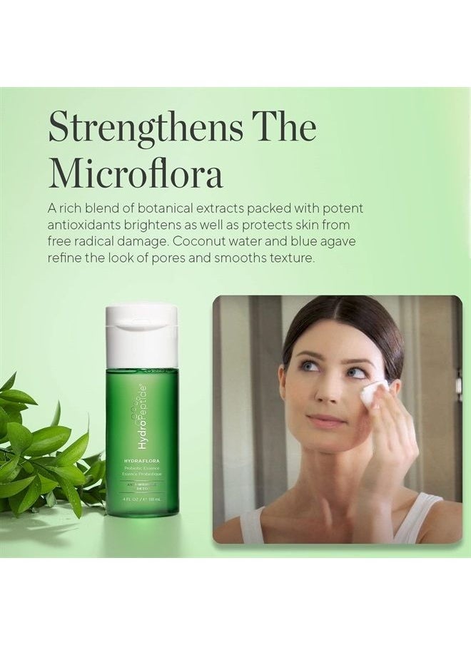 HydroPeptide - HydraFlora, Probiotic Toner Essence, Balances, and Brightens Skin, 4 Ounce - Image 1