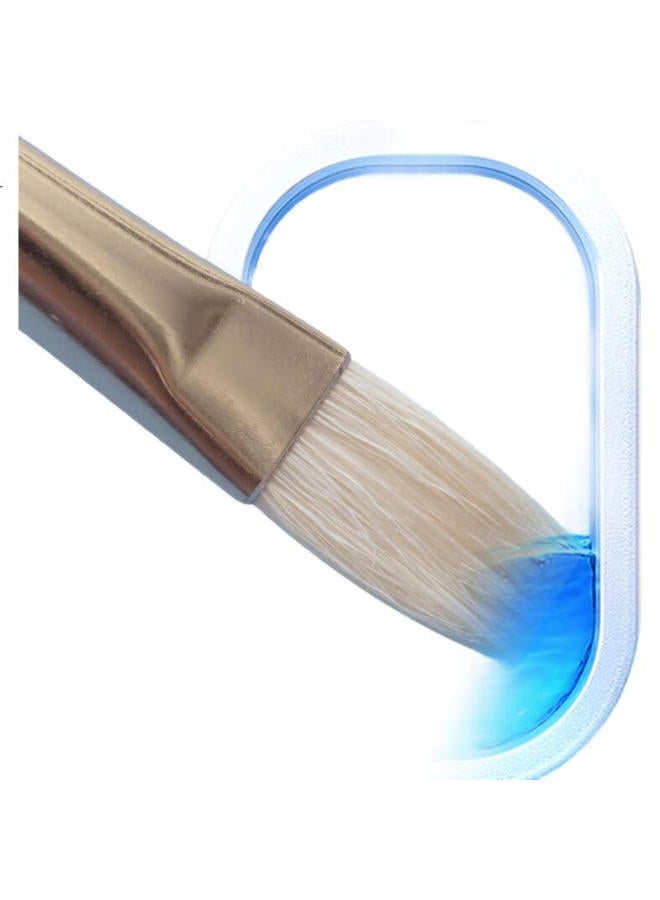 M.G M&G Stationery Student Gouache Paint Brushes, Beginner-Level Art Small Brushes, Student Paint Brushes, 3-Piece Set, For Girls, Birthday Gift, Abh97870 - Image 2