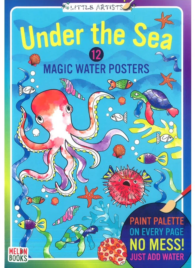 Under The Sea Magic Water Posters Book  - Image 1