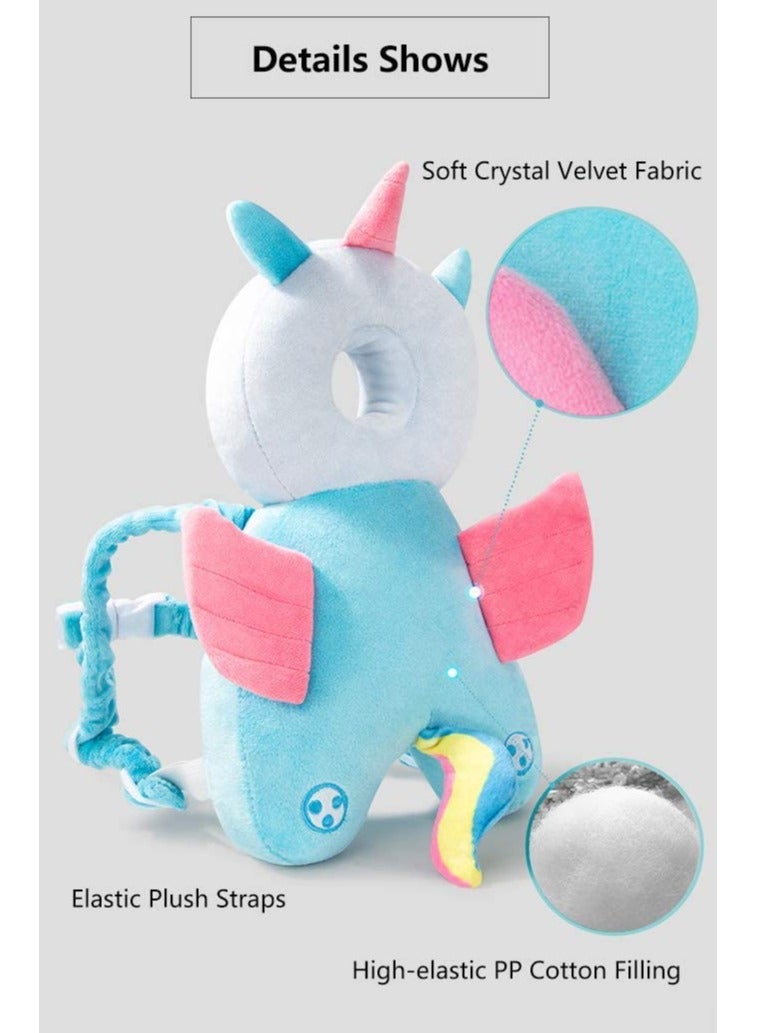 Toddler Baby Head Protection Cushion Backpack Wear, Infant Support Pillows Soft Baby Nursery Unisex Newborn Shaping Pillow Support Sleep Butterfly - Image 5