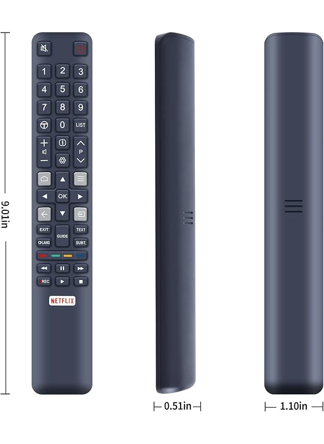 erorex Grc802N Rc802N Yai2 New Remote Control For Tcl Tv Led55P6500Us L50E3800Fs  - Image 2