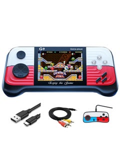 G9 Retro Game Players 3.0 Inch HD Screen Handheld Gaming Console Bulit-in 666 Classic Games Portable Pocket Mini Video Game Player TV Console AV Output DHL Fast