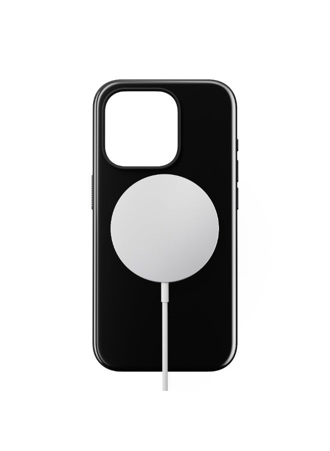 نوماد غطاء Nomad Sport لهاتف iPhone 15 Pro – Shadow | غطاء حماية نحيف مع امتصاص للصدمات، إطار TPU مانع للانزلاق، ظهر مقاوم للخدوش، متوافق مع الشحن اللاسلكي - Image 2