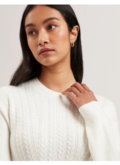 Ted Baker Crew Neck Knitted Dress  - Image 3