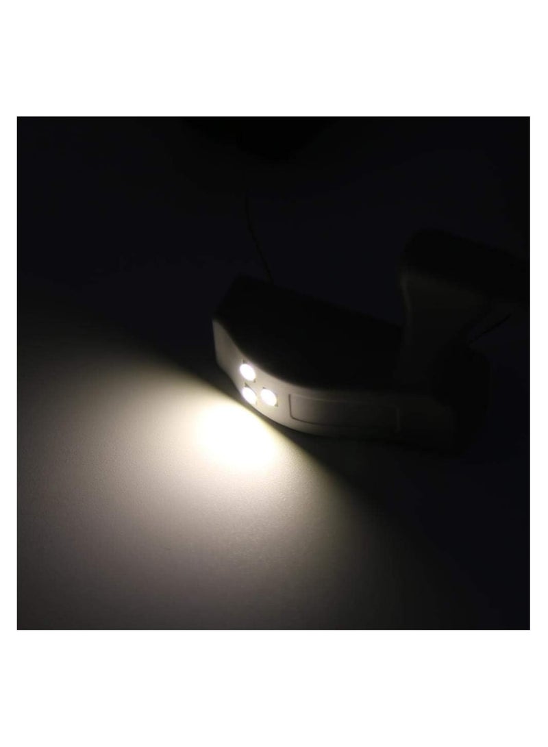 Zikra Cabinet Hinge LED Sensor Light, Universal Cupboard Cool White Lights Night Light for Living Room, Bedroom, Wardrobe (10Pcs - Include Battery) - Image 4