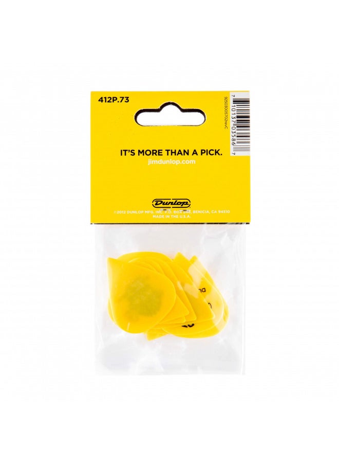 JIM DUNLOP JIM DUNLOP Toretex Yellow Guitar Picks  - Image 2
