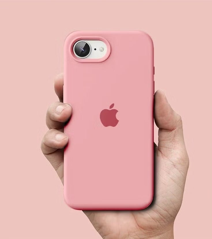 عام جراب iPhone 17e من السيليكون السائل مع بطانة ناعمة من الألياف الدقيقة (مايكروفايبر) - غطاء واقٍ مقاوم للخدش والصدمات لهاتف iPhone 17e (مقاس 6.1 بوصة) - Image 3