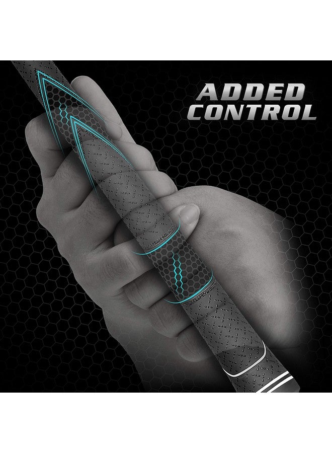Champkey Premium Rubber Golf Grips 13 Pack | High Traction And Feedback Rubber Golf Club Grips | Choose Between 13 Grips With 15 Tapse And 13 Grips With All Kits - Image 4