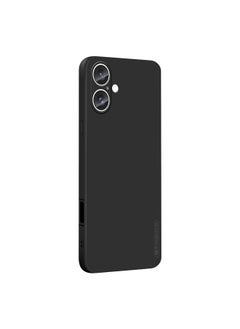For iPhone 16 Plus PINWUYO Sense Series Liquid Silicone TPU Phone Case(Black)