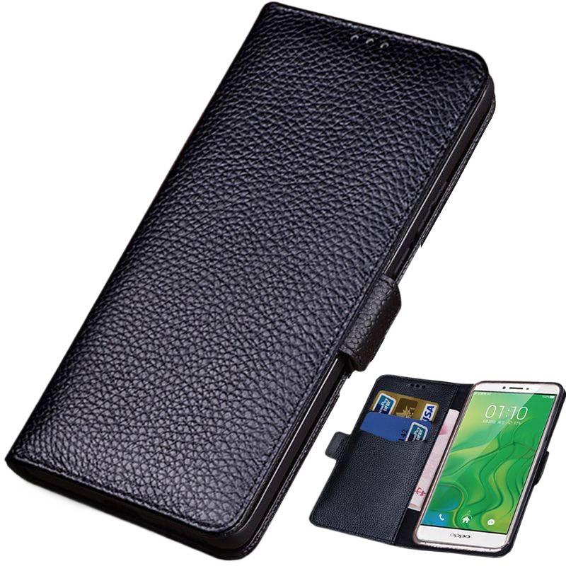 LS Leather Texture Protective Case for Redmi Note 13 with Drop Protection and Kickstand plus Shockproof plus Full Coverage in Brown - Image 2