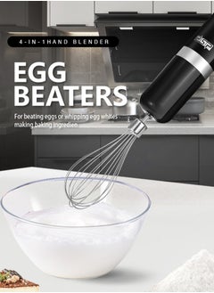 DSP Multifunctional Hand Blender, 4 IN 1 Electric Blender with Chopper, Mixer,Whisk, 700W,KM-1091,Black  - Image 3