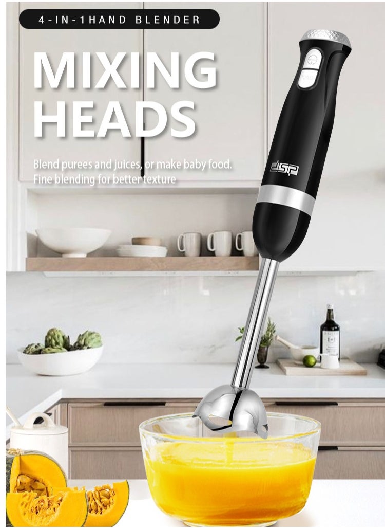 Multifunctional Hand Blender, 4 IN 1 Electric Blender with Chopper, Mixer,Whisk, 700W,KM-1091,Black - pzsku/Z3325D0F46EC595950E4EZ/45/_/1734317456/f7f7b312-979b-4f55-a3c0-39fa97c5de3b