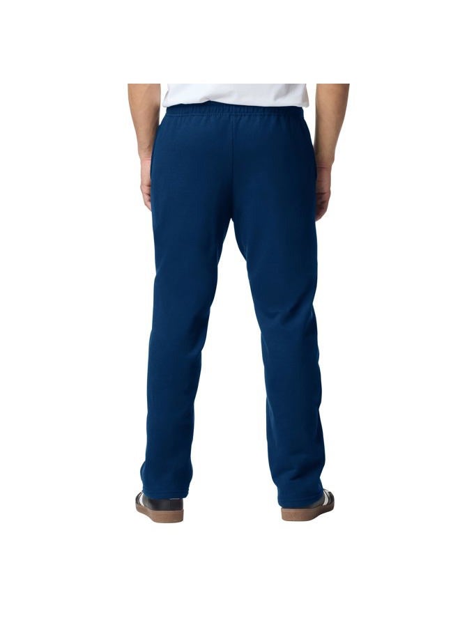 Gildan men's open bottom sweatpant with pockets pants, navy, xl - Image 3